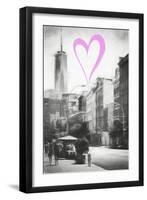 Luv Collection - New York City - Urban Street-Philippe Hugonnard-Framed Art Print