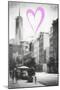 Luv Collection - New York City - Urban Street-Philippe Hugonnard-Mounted Art Print