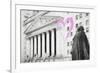 Luv Collection - New York City - Wall Street-Philippe Hugonnard-Framed Art Print