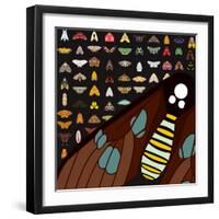 Lux and Pachanga Friends-Belen Mena-Framed Giclee Print