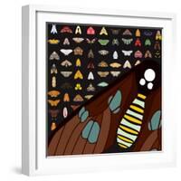 Lux and Pachanga Friends-Belen Mena-Framed Giclee Print