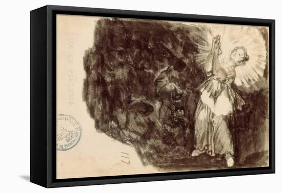 Lux Ex Tenebris, 1790s-Francisco de Goya-Framed Stretched Canvas