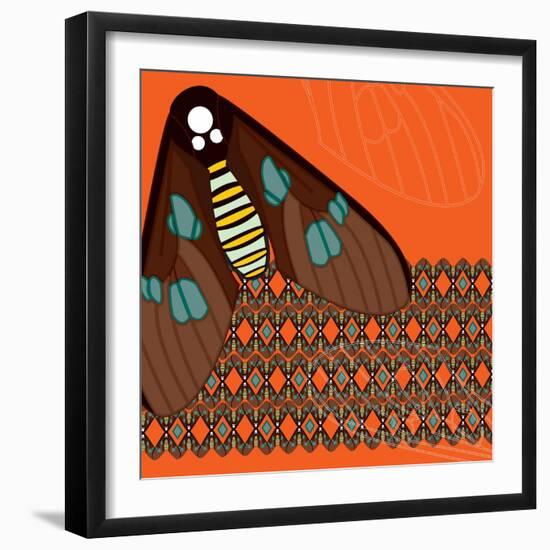 Lux in Line-Belen Mena-Framed Giclee Print