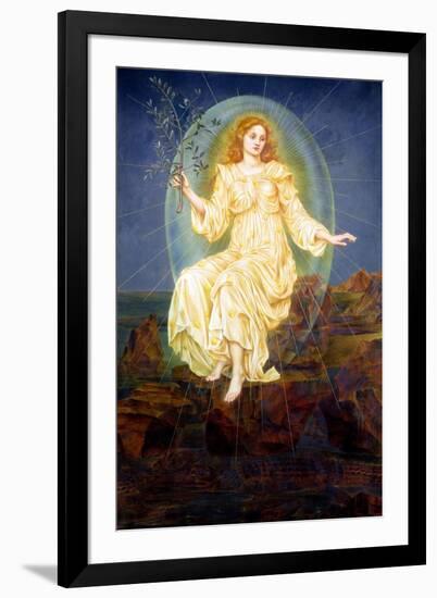 Lux in Tenebris, 1895-Evelyn De Morgan-Framed Giclee Print