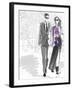 Lux Life Couple 2A-Jodi Pedri-Framed Art Print