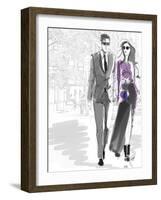Lux Life Couple 2A-Jodi Pedri-Framed Art Print