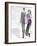 Lux Life Couple 2A-Jodi Pedri-Framed Art Print