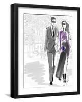 Lux Life Couple 2A-Jodi Pedri-Framed Art Print