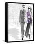 Lux Life Couple 2A-Jodi Pedri-Framed Stretched Canvas