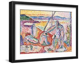 Luxe, Calme et Volupte - Luxury, Calm, and Vuluptuousness-Henri Matisse-Framed Premium Giclee Print