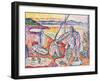 Luxe, Calme et Volupte - Luxury, Calm, and Vuluptuousness-Henri Matisse-Framed Giclee Print