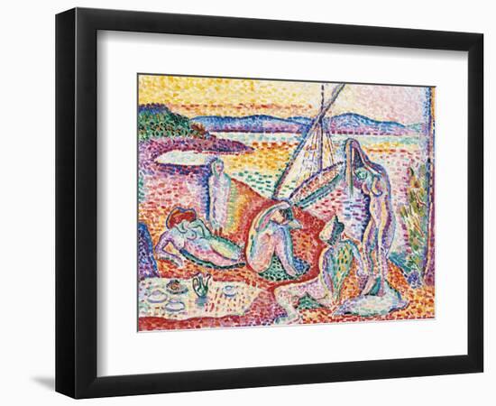 Luxe, Calme et Volupte - Luxury, Calm, and Vuluptuousness-Henri Matisse-Framed Premium Giclee Print