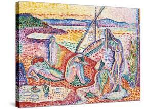 Luxe, Calme et Volupte - Luxury, Calm, and Vuluptuousness-Henri Matisse-Stretched Canvas