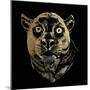 Luxe Panther-Lottie Fontaine-Mounted Giclee Print