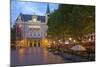 Luxembourg, Capital of Luxembourg, City Palais, Gastronomy, Dusk-Chris Seba-Mounted Photographic Print