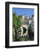 Luxembourg City, Old City and River, Luxembourg-Gavin Hellier-Framed Photographic Print