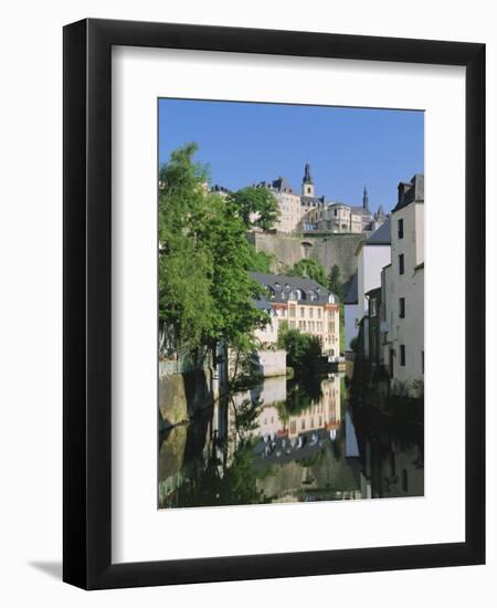 Luxembourg City, Old City and River, Luxembourg-Gavin Hellier-Framed Photographic Print