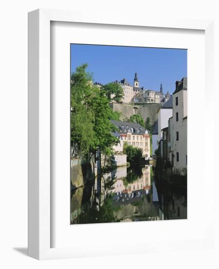 Luxembourg City, Old City and River, Luxembourg-Gavin Hellier-Framed Photographic Print