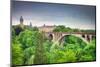 Luxembourg City Panorama-gevision-Mounted Photographic Print