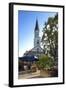 Luxembourg, Ettelbruck, Centre, Bar, Church-Chris Seba-Framed Photographic Print