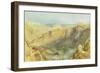 Luxembourg from the North-J. M. W. Turner-Framed Giclee Print