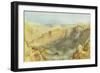 Luxembourg from the North-J. M. W. Turner-Framed Giclee Print