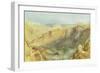 Luxembourg from the North-J. M. W. Turner-Framed Giclee Print