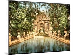 Luxembourg Gardens, Medici Fountains-Science Source-Mounted Giclee Print