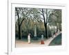 Luxembourg Gardens, Monument to Chopin-Henri Rousseau-Framed Giclee Print