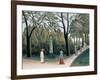 Luxembourg Gardens, Monument to Chopin-Henri Rousseau-Framed Giclee Print