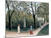 Luxembourg Gardens, Monument to Chopin-Henri Rousseau-Mounted Giclee Print