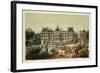 Luxembourg Gardens, Paris 1874-null-Framed Art Print