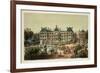 Luxembourg Gardens, Paris 1874-null-Framed Art Print