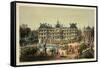 Luxembourg Gardens, Paris 1874-null-Framed Stretched Canvas