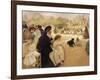 Luxembourg Gardens, Paris-Albert Edelfelt-Framed Giclee Print