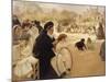 Luxembourg Gardens, Paris-Albert Edelfelt-Mounted Giclee Print