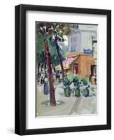 Luxembourg Gardens, Paris-Samuel John Peploe-Framed Premium Giclee Print