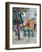 Luxembourg Gardens, Paris-Samuel John Peploe-Framed Giclee Print