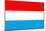 Luxembourg National Flag Poster Print-null-Mounted Poster