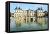 Luxembourg Palace and Gardens, Paris, France, Europe-G & M Therin-Weise-Framed Stretched Canvas