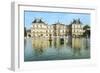 Luxembourg Palace and Gardens, Paris, France, Europe-G & M Therin-Weise-Framed Photographic Print