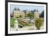 Luxembourg Palace and Gardens, Paris, France, Europe-G & M Therin-Weise-Framed Photographic Print