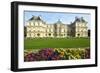 Luxembourg Palace and Gardens, Paris, France, Europe-G & M Therin-Weise-Framed Photographic Print