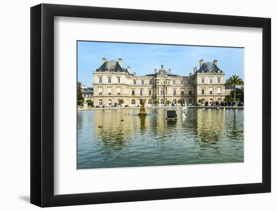 Luxembourg Palace and Gardens, Paris, France, Europe-G & M Therin-Weise-Framed Photographic Print