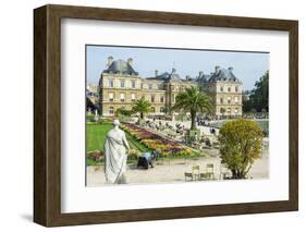 Luxembourg Palace and Gardens, Paris, France, Europe-G & M Therin-Weise-Framed Photographic Print