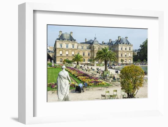 Luxembourg Palace and Gardens, Paris, France, Europe-G & M Therin-Weise-Framed Photographic Print