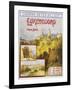 Luxembourg Travel Poster-E. Bourgeois-Framed Giclee Print