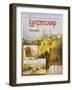 Luxembourg Travel Poster-E. Bourgeois-Framed Giclee Print