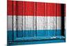 Luxemburg Flag-budastock-Mounted Art Print