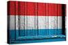 Luxemburg Flag-budastock-Stretched Canvas